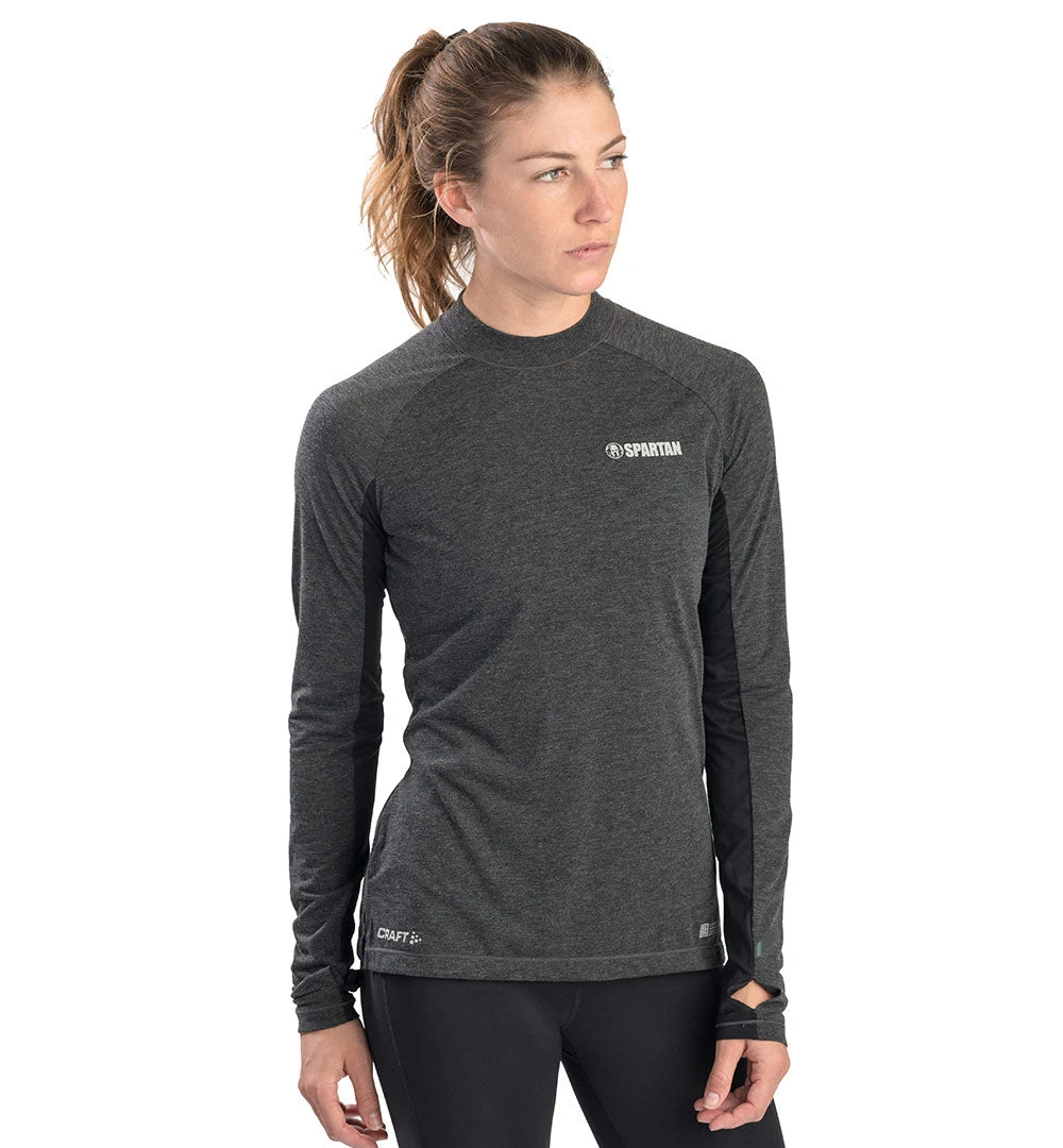 SPARTAN By CRAFT SubZ LS Wool Tee - Women's - Image 2