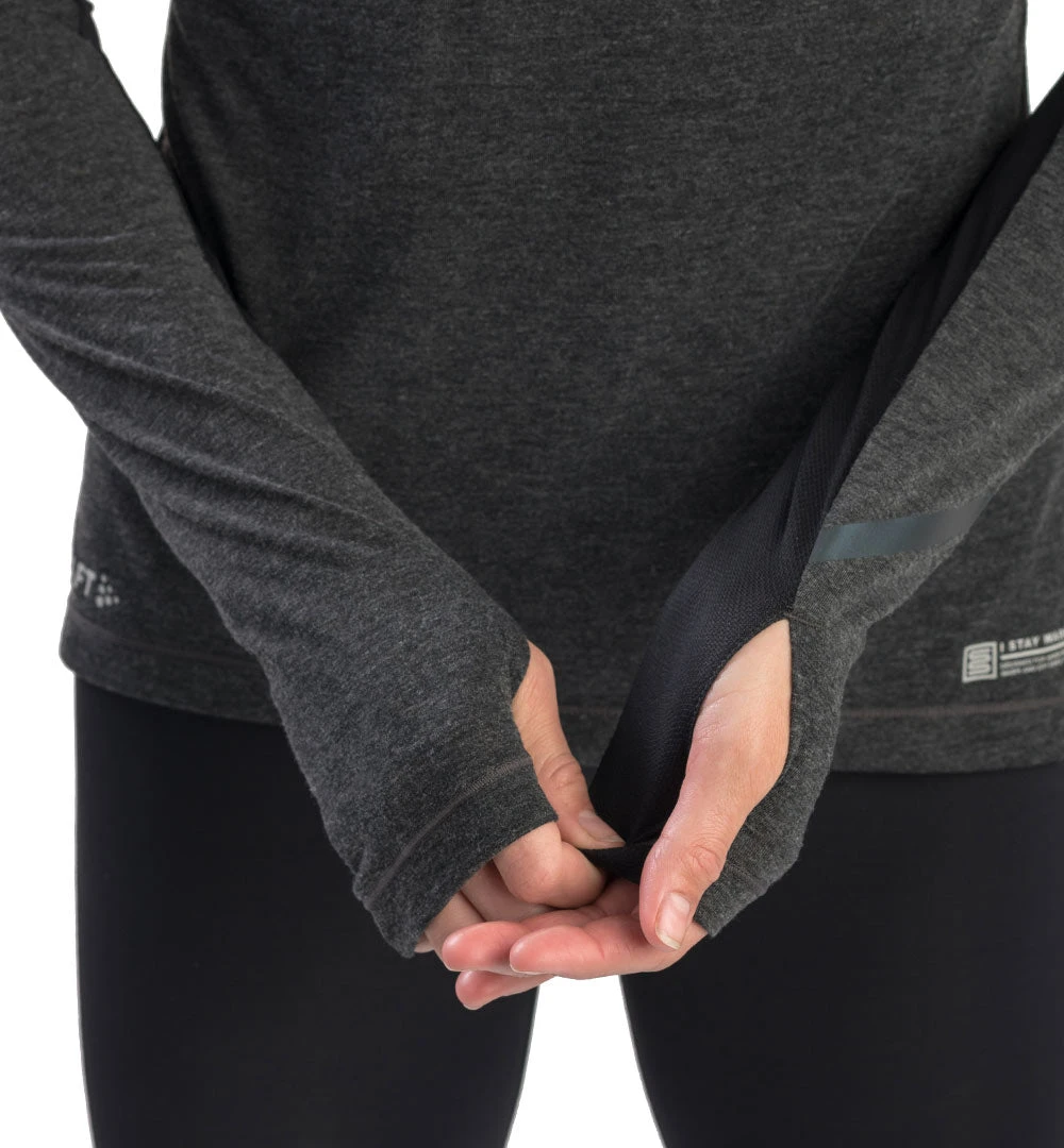 SPARTAN By CRAFT SubZ LS Wool Tee - Women's - Image 5